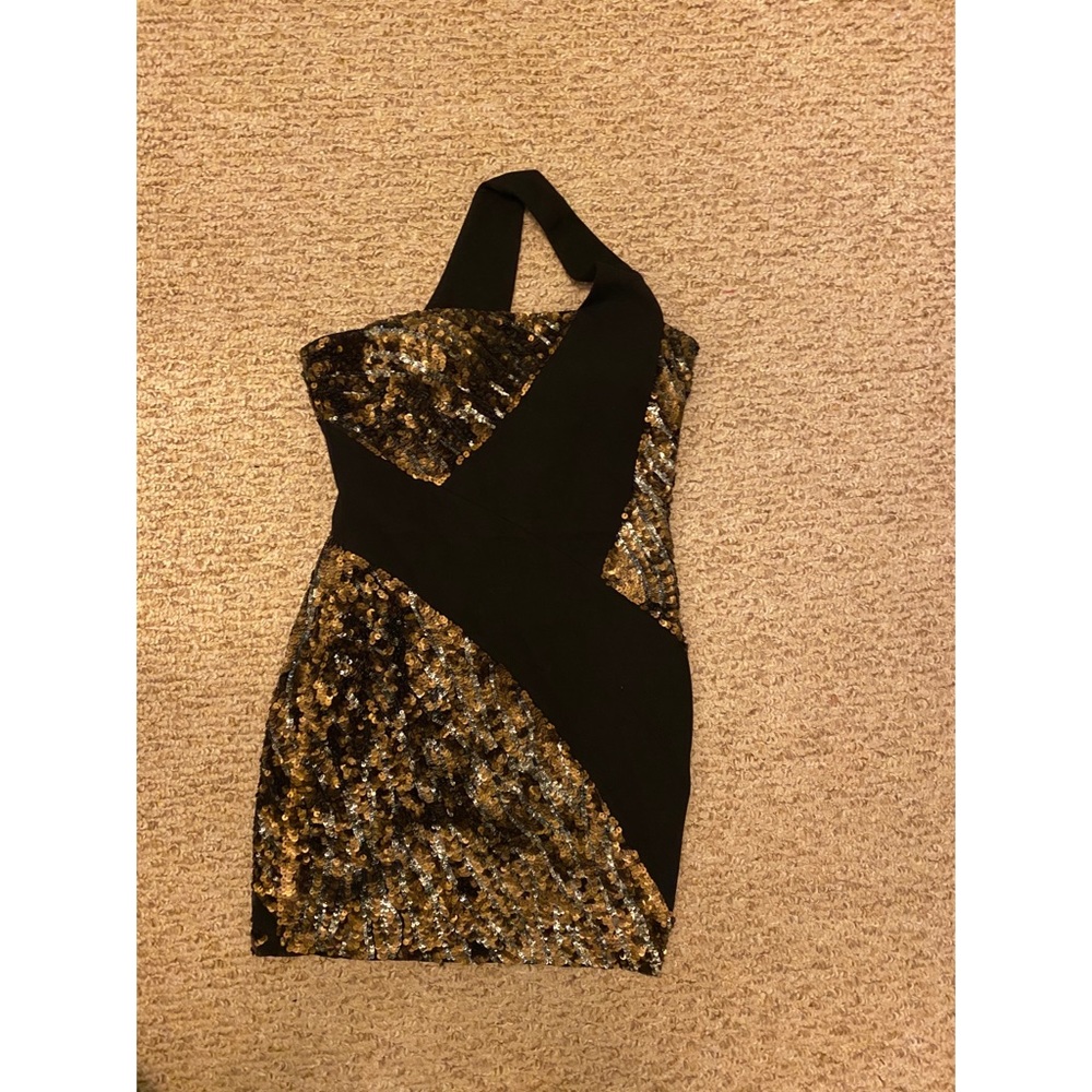 Asymmetrical Bebe Party dress
